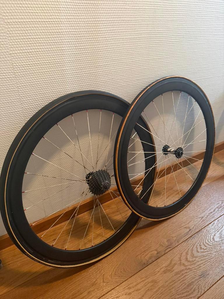 SWS wielset tubular, rimbrake 50mm 11speed, Fietsen en Brommers, Fietsonderdelen, Ophalen, Gebruikt