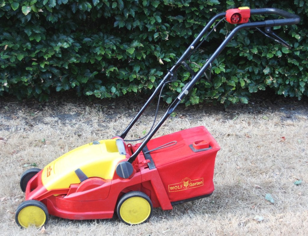 Wolf Garten Elektrische Grasmaaier / Met Mulch Functie, Démarrage électrique, Wolf garten, Tondeuse rotative, Comme neuf