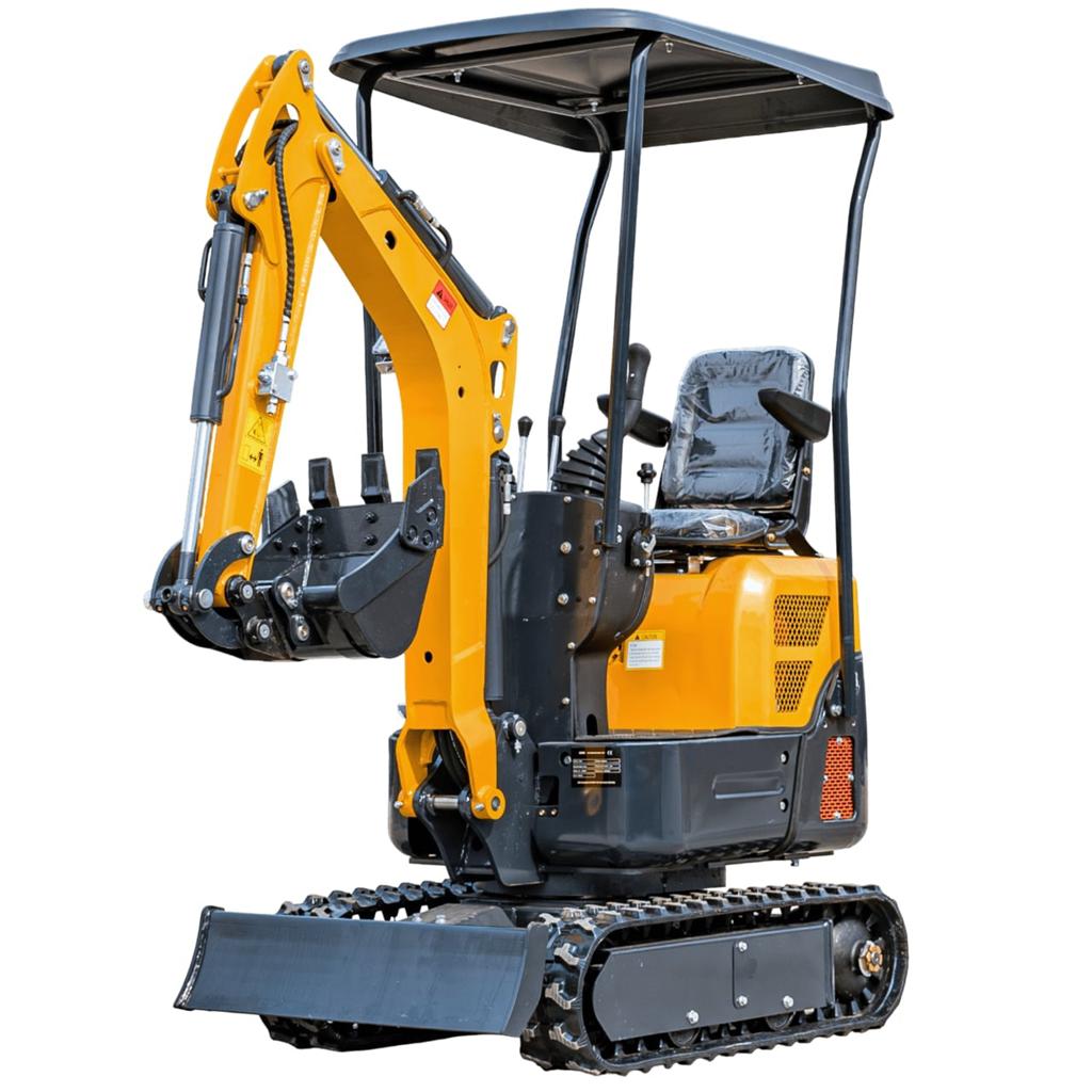 Minigraver te huur – 1 Ton Compacte Minigraver, Ophalen of Verzenden, Graafmachine