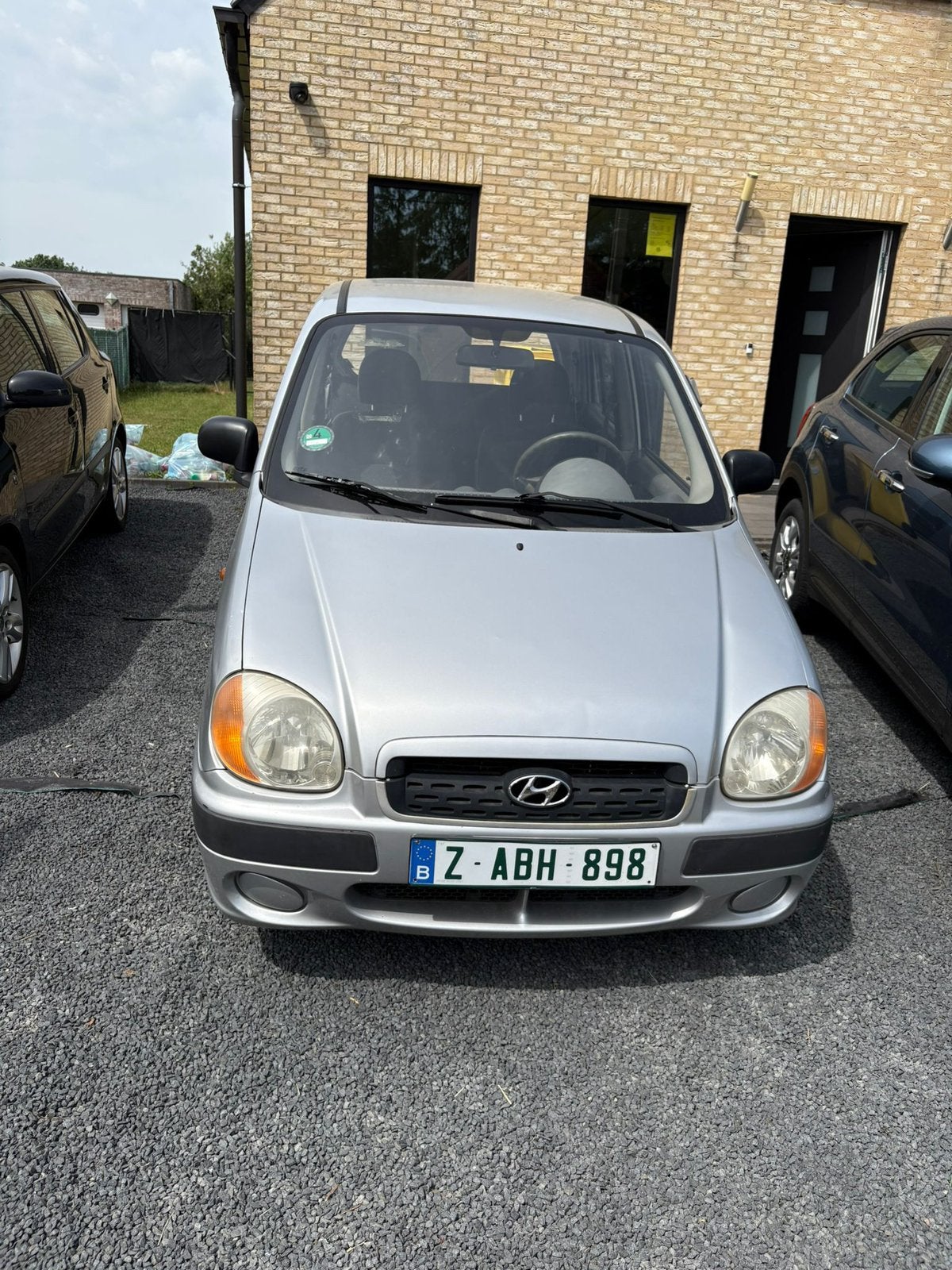 Hyundai atos gekeurd voor verkoop, Autos, Hyundai, Argent ou Gris, Achat, Noir, 5 portes