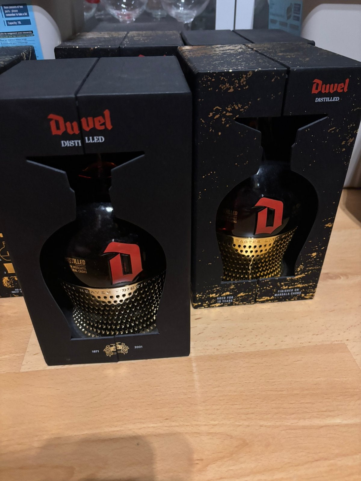 Duvel distilled 2021 en 2023, Ophalen, Zo goed als nieuw