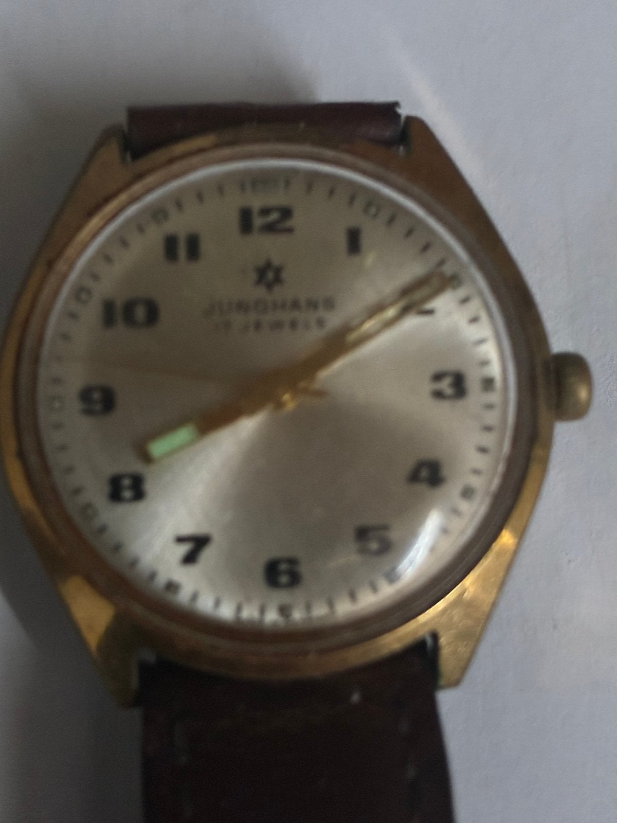 Montre-bracelet Junghans vintage des années 1950-1960, Enlèvement ou Envoi, Montre-bracelet