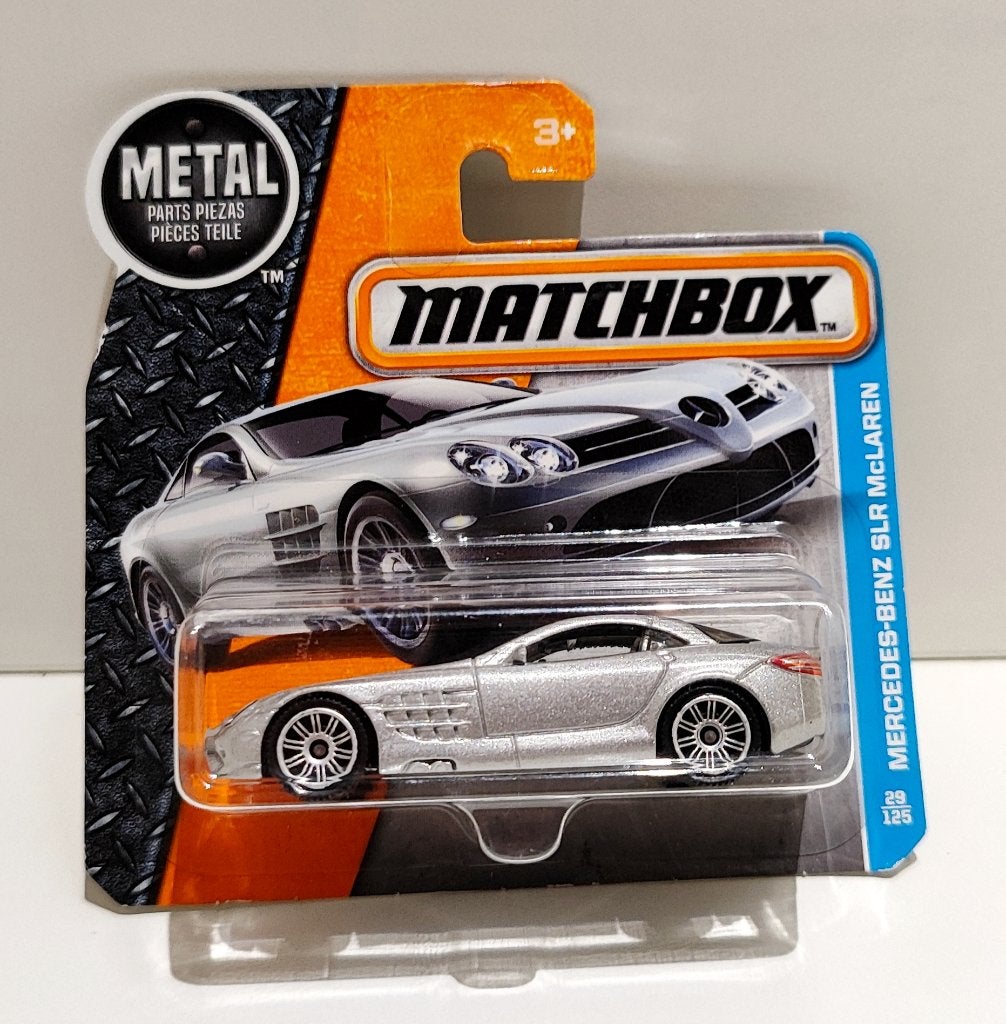 Matchbox Mercedes-Benz SLR McLaren Zilver Zeldzaam! (2016), Ophalen of Verzenden