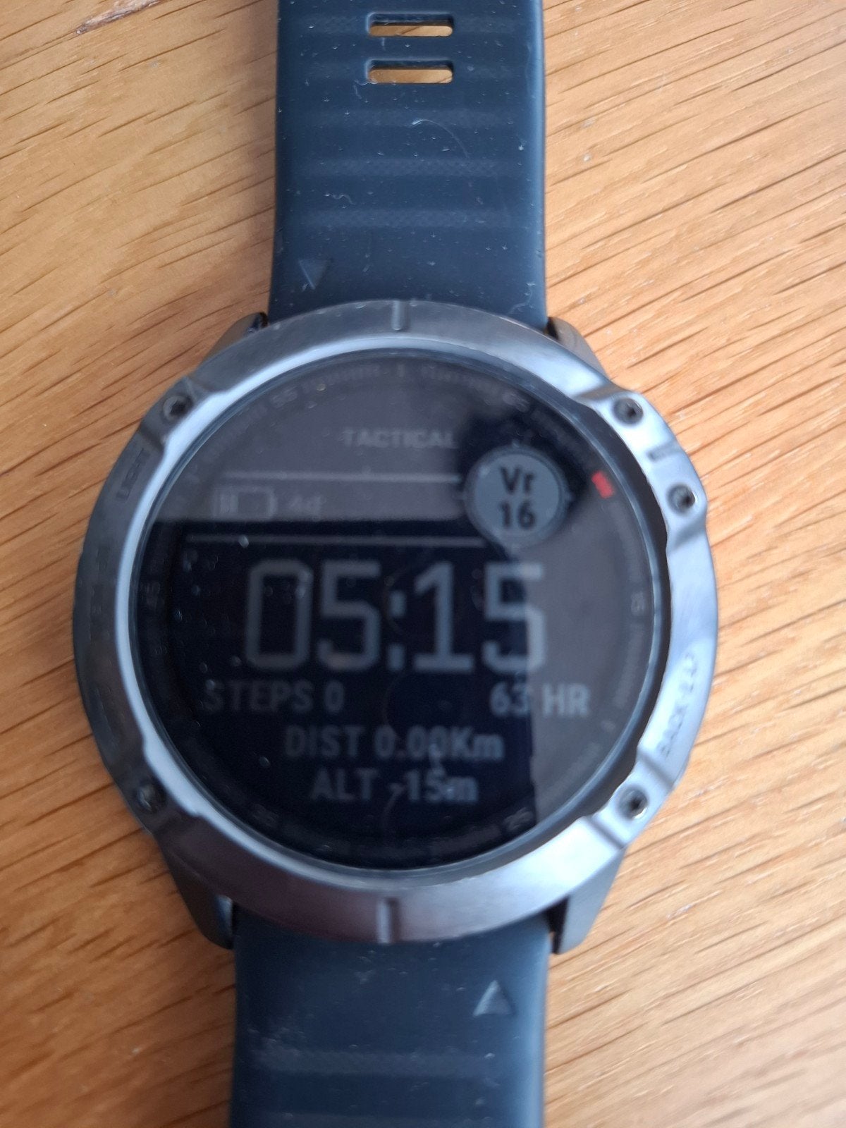 Garmin fenix 6X pro sapphire met kapotte menu knop, Ophalen of Verzenden, Zwart, Garmin