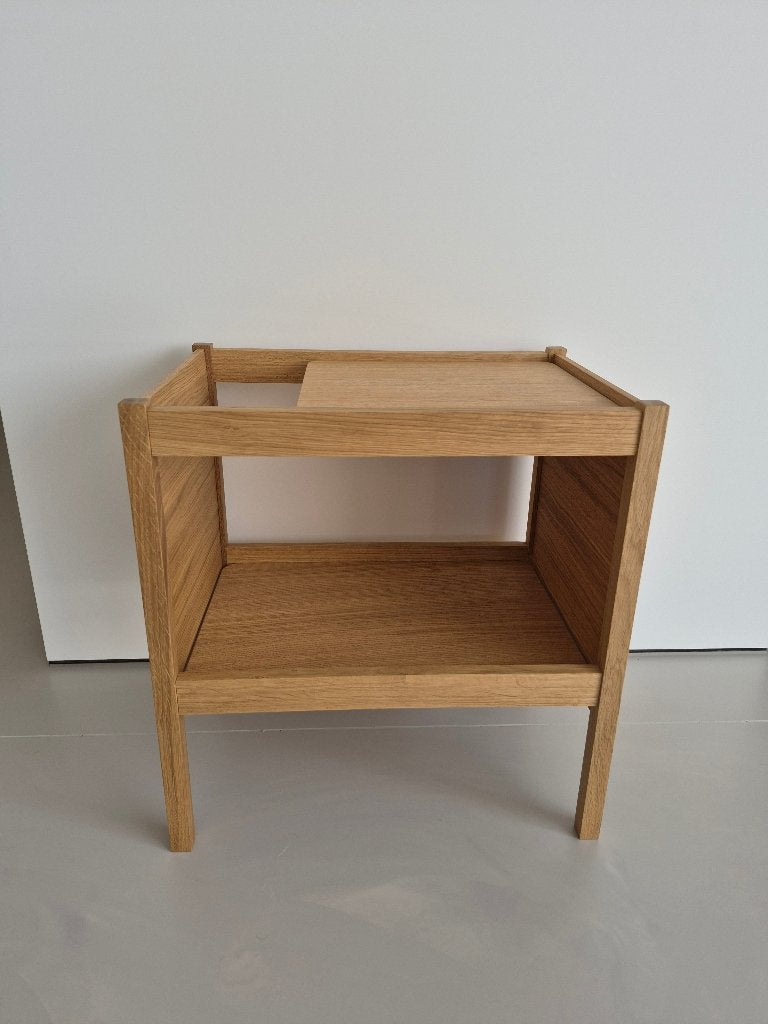 Bijzettafel Form & Refine, Ophalen, Zo goed als nieuw, Rechthoekig, Hout