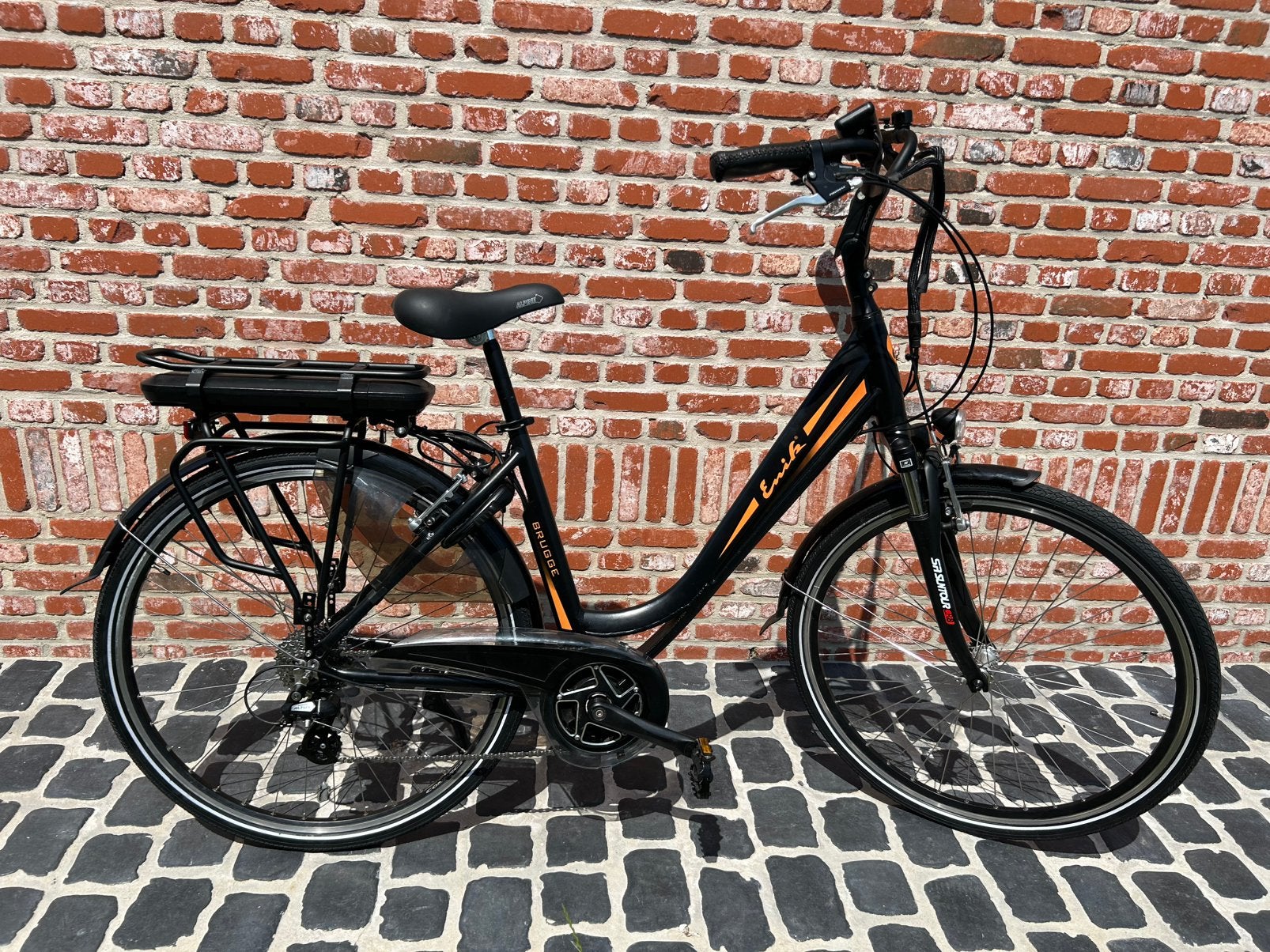 Elektrische fiets middenmotor, Ophalen, Zo goed als nieuw