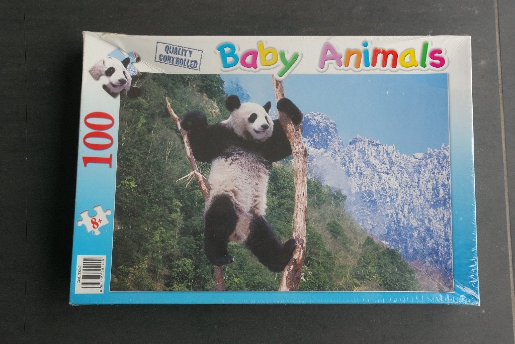 puzzle panda 100 pièces (neuf), Enlèvement ou Envoi, Plus de 50 pièces, Neuf