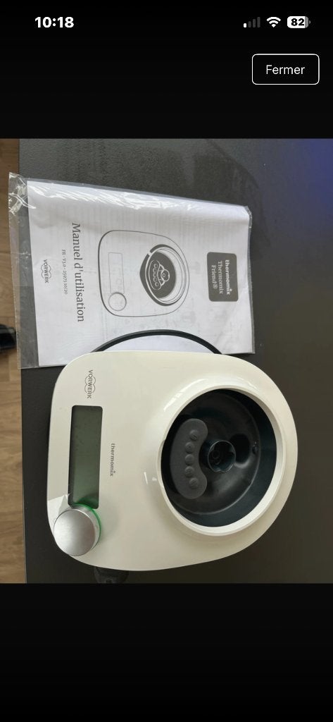 Thermomix Friend, Elektronische apparatuur, Keukenmixers, Verzenden, 2 snelheden, Zo goed als nieuw, 2 tot 3 liter