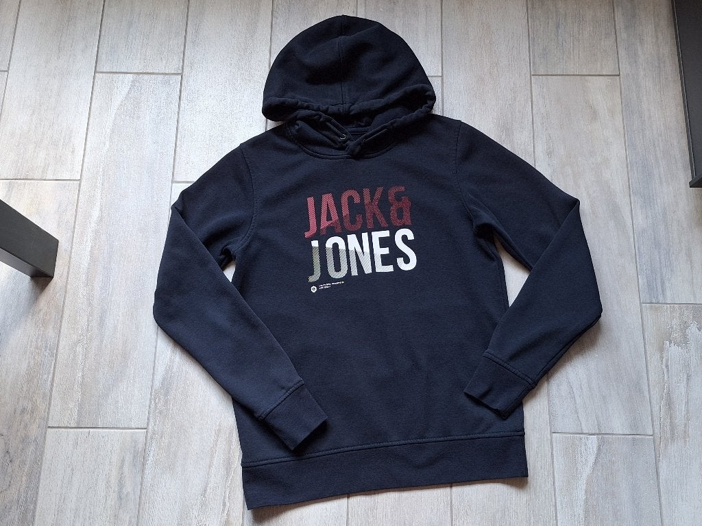★ M164 - Trui met kap Jack & Jones, Kinderen en Baby's, Gebruikt, Trui of Vest, Ophalen of Verzenden, Jongen