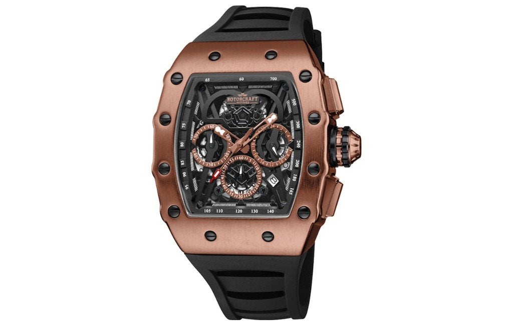 Rotorcraft Commander RC6902 Chrono Nieuw! t.w.v € 589-,, Ophalen of Verzenden, Waterdicht, Nieuw, Rood