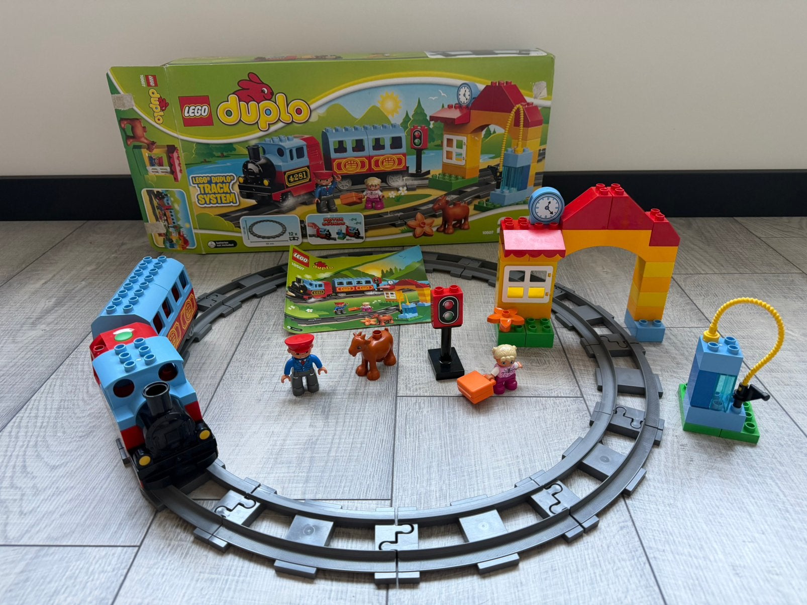Compleet Duplo 10507 mijn eerste treinset, Ophalen, Gebruikt, Complete set, Duplo
