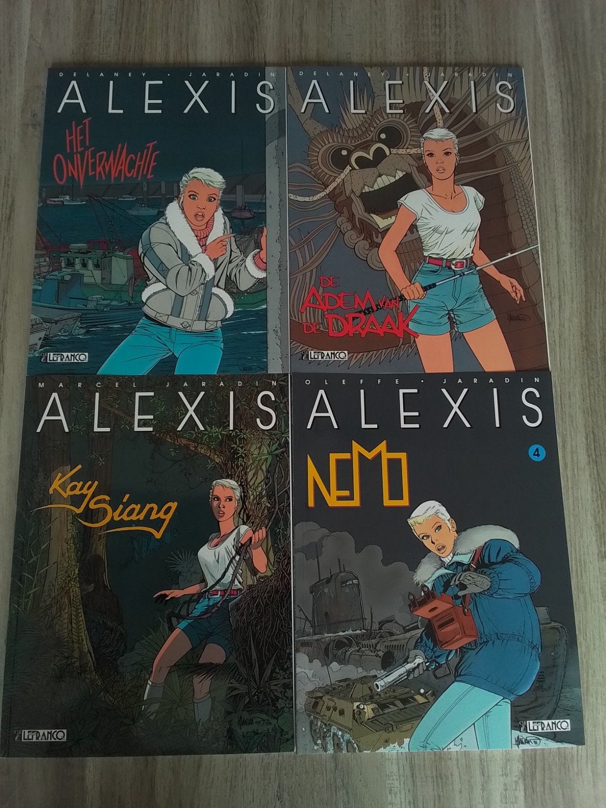 Alexis compleet 4 x sc, Livres, BD, Enlèvement ou Envoi, Neuf