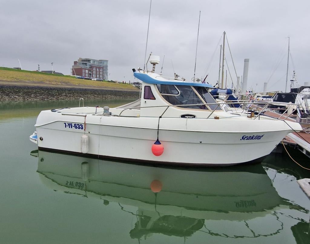 Arvor 25 kajuitboot visboot jonge motor uit 2014, Watersport en Boten, Vis- en Consoleboten, Gebruikt, Binnenboordmotor, 6 meter of meer
