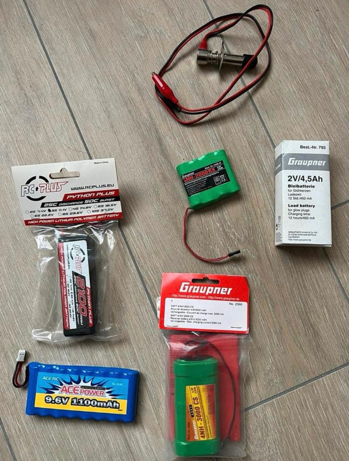 Rc batterijen nieuw, Hobby & Loisirs créatifs, Modélisme | Radiocommandé & Téléguidé | Voitures, Enlèvement, Neuf