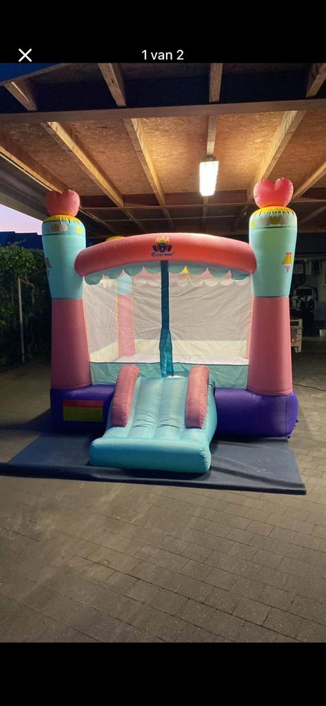 Springkussen in perfecte staat, Enfants & Bébés, Jouets | Extérieur | Coussins gonflables, Enlèvement, Comme neuf