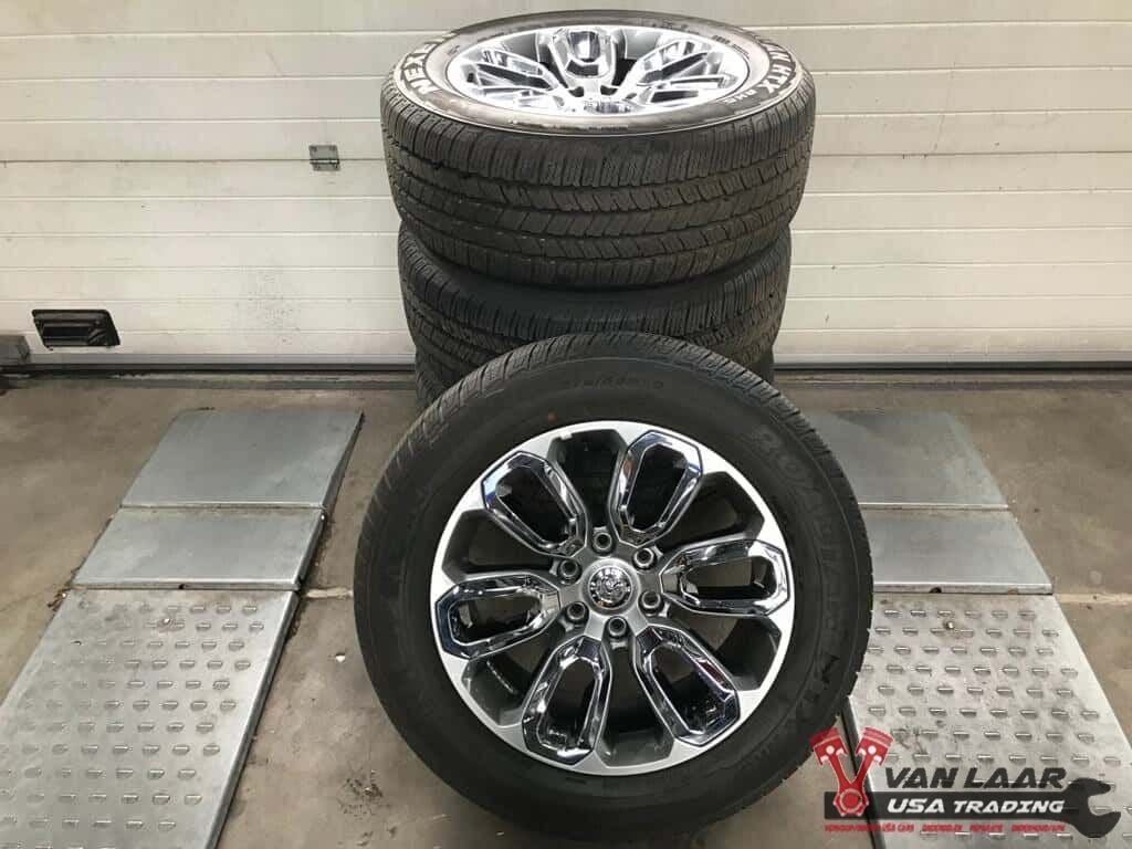Nieuwe wielen incl nieuwe banden RAM 1500 2019 / 2020 20 inc, Auto-onderdelen, Banden en Velgen, -, 275 mm, -, Banden en Velgen