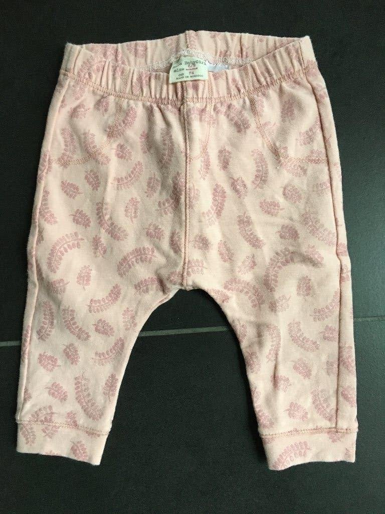 Broek roos zara maat 74, Kinderen en Baby's, Babykleding | Maat 74, Broekje, Meisje, Ophalen of Verzenden, Zo goed als nieuw