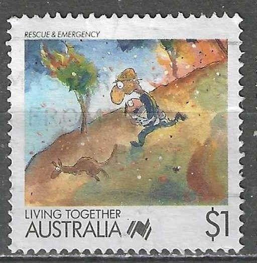 Australie 1988 - Yvert 1063 - Leven in Australie (ST), Verzenden, Gestempeld