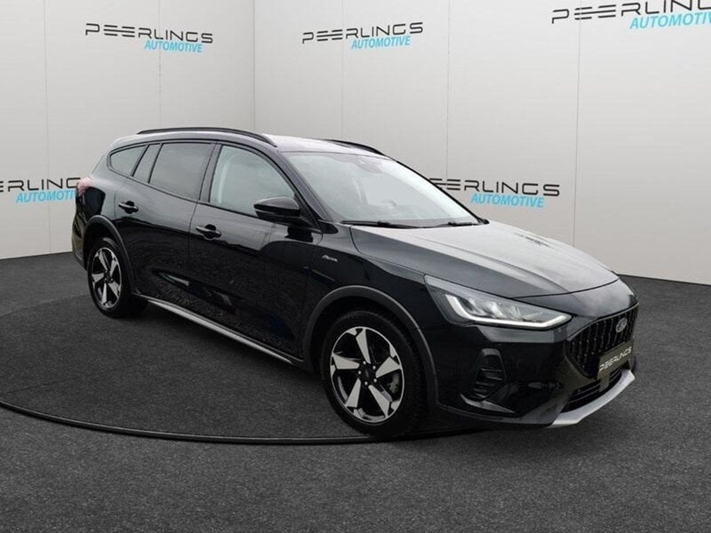 Ford Focus EcoBoost Active AUT, Auto's, Ford, Zwart, Zwart, 131 g/km, 92 kW