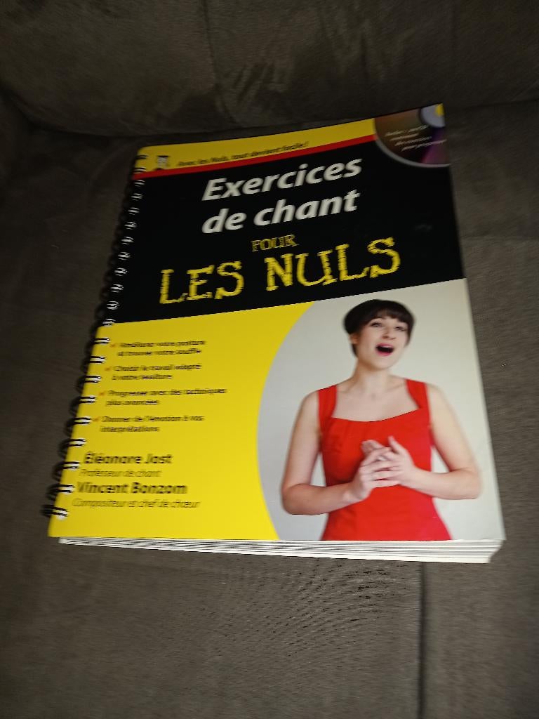 Livre exercices chant pour les nuls, Boeken, Schoolboeken, Ophalen of Verzenden