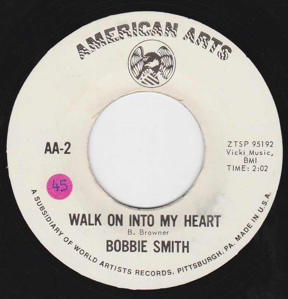 Bobbie Smith/Walk On Into My Heart * Oldies Groove *, Gebruikt, 7 inch, Soul, Overige typen