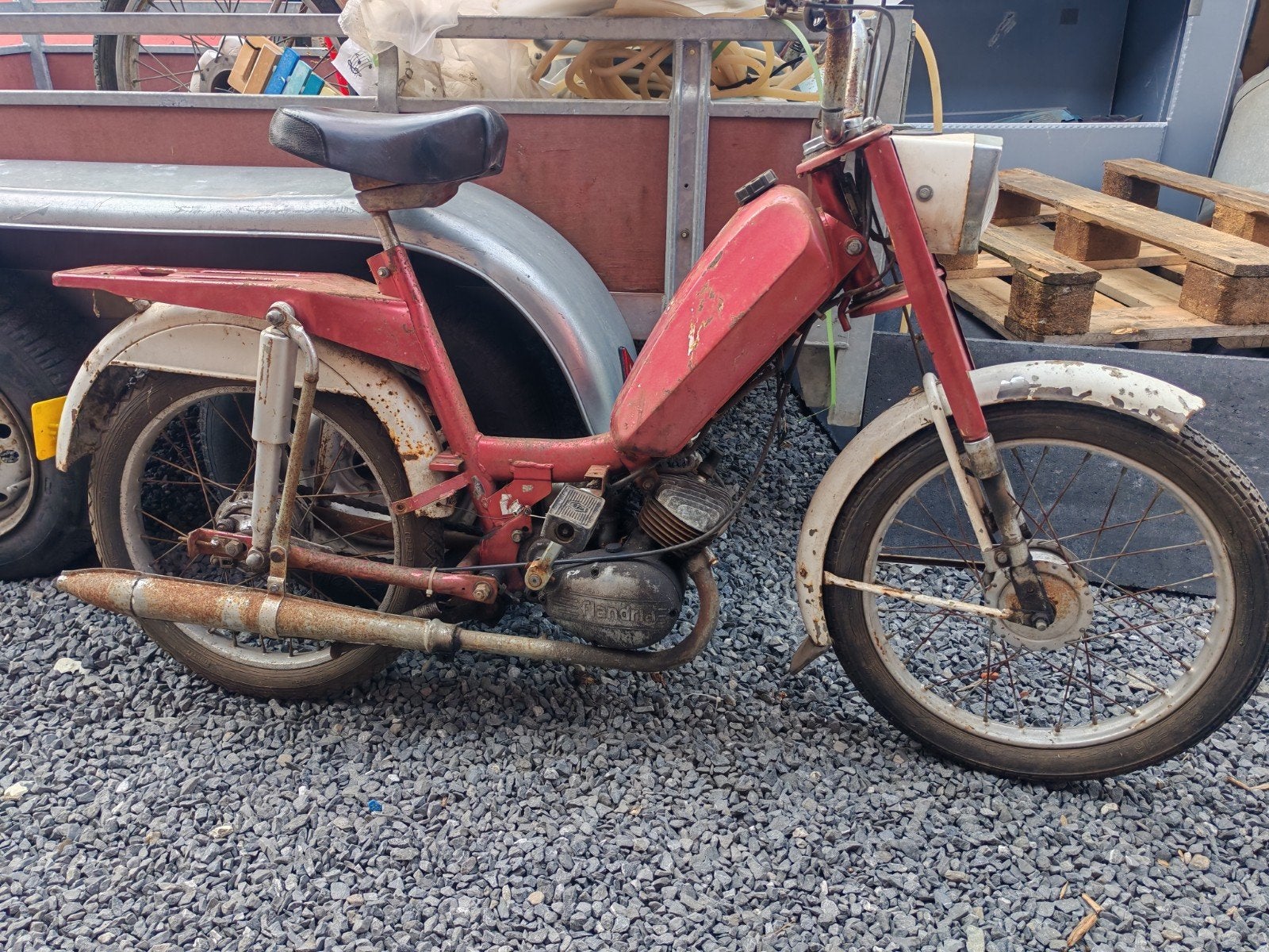 Flandria AFA, Fietsen en Brommers, Brommers | Overige merken, Ophalen, Gebruikt, Klasse A (25 km/u), 49 cc