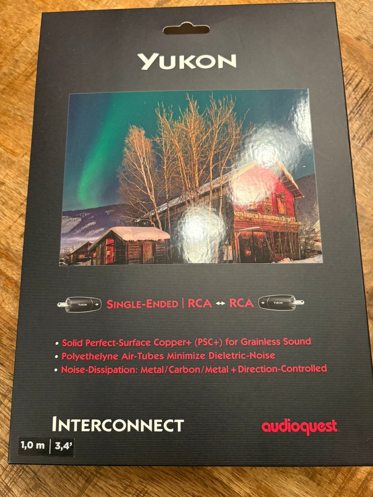 Audioquest Yukon RCA - 1 m - Parfait état, TV, Hi-fi & Vidéo, Enlèvement, Comme neuf