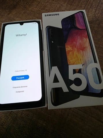 z.g.a.n samsung a50 telefoon, Telecommunicatie, Zwart, Touchscreen, Ophalen of Verzenden, Zo goed als nieuw