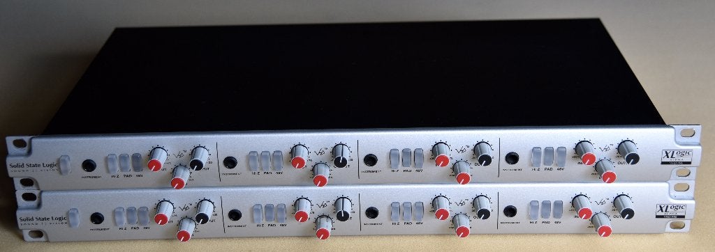 SSL XLogic Alpha VHD Pre — 4 voorversterkers + VHD, Audio, Tv en Foto, Professionele apparaten, Ophalen, Gebruikt, Audio