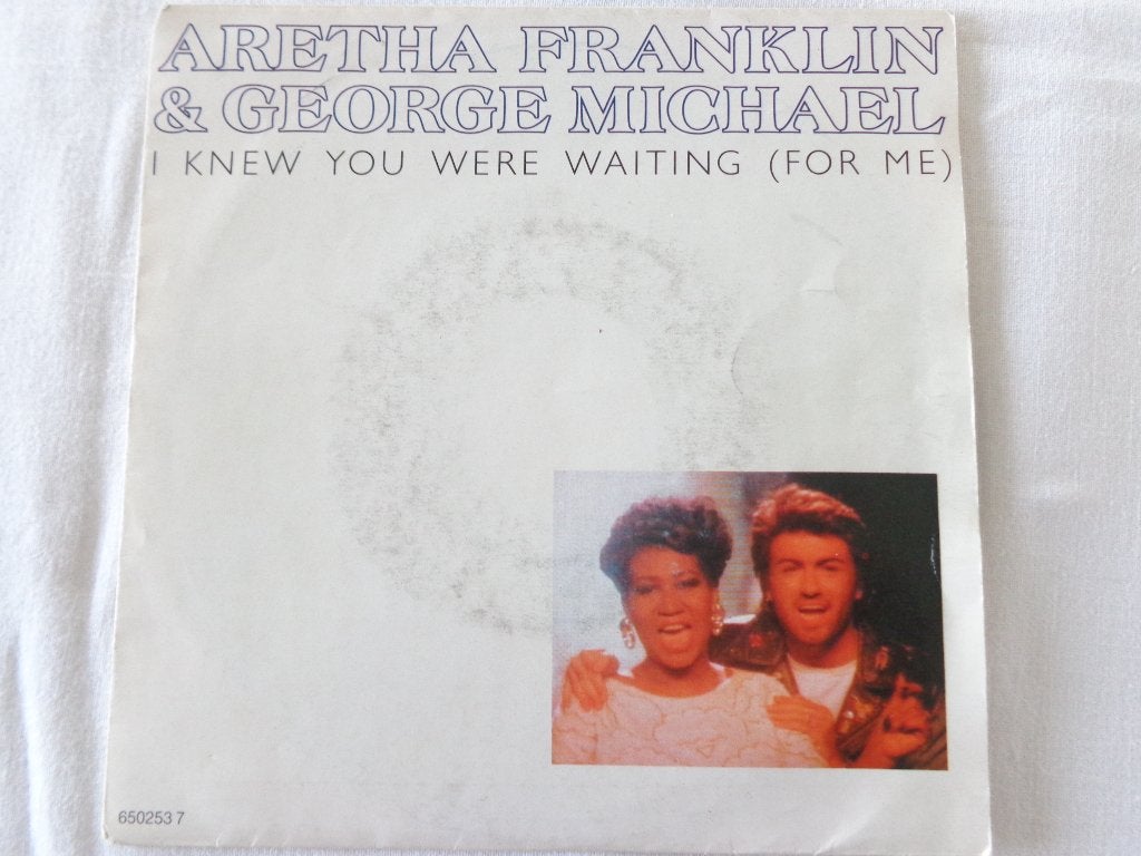disque vinyle single 45T  George MICHAEL & Aretha FRANKLIN, CD & DVD, Enlèvement ou Envoi, Pochette photo, 7 inch, Utilisé