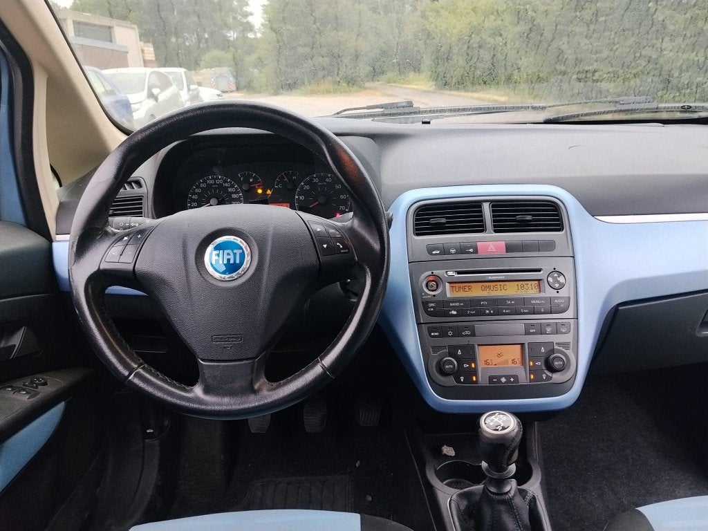 FIAT PUNTO/1400cc BENZINE/GEKEURD/12MA GARANTIE, Argent ou Gris, Achat, Entreprise, Boîte manuelle