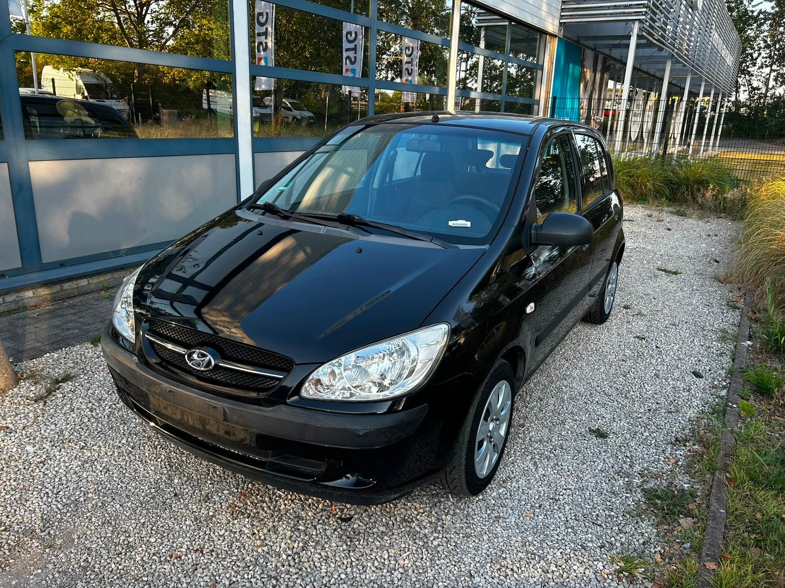 Hyundai getz benzine met keuring verkoop, Autos, Achat, Entreprise, Boîte manuelle, Noir