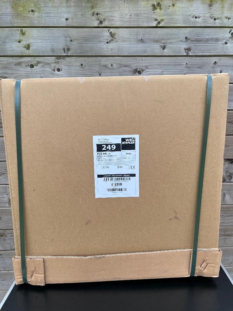 Wellstraler P23 inox kleur - nieuw in de doos, Doe-het-zelf en Bouw, Ophalen, 30 tot 80 cm, Radiator, Nieuw