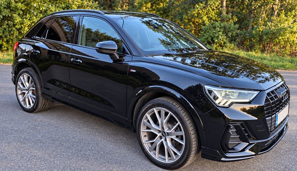 Audi Q3 35 tfsi S-line, S-tronic, Autos, Cuir, Achat, Entreprise, Noir