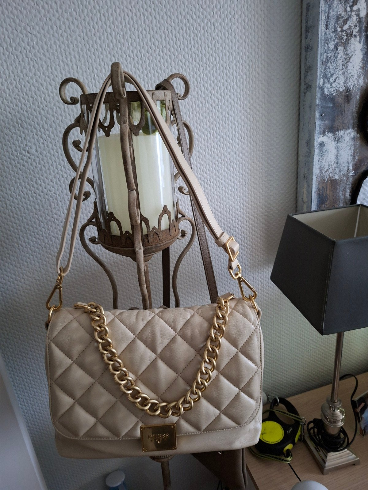 echt lederen tas van Guess luxe, Ophalen of Verzenden