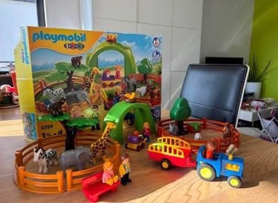 Playmobil 1.2.3 zoo, Kinderen en Baby's, Ophalen, Gebruikt, 1.2.3