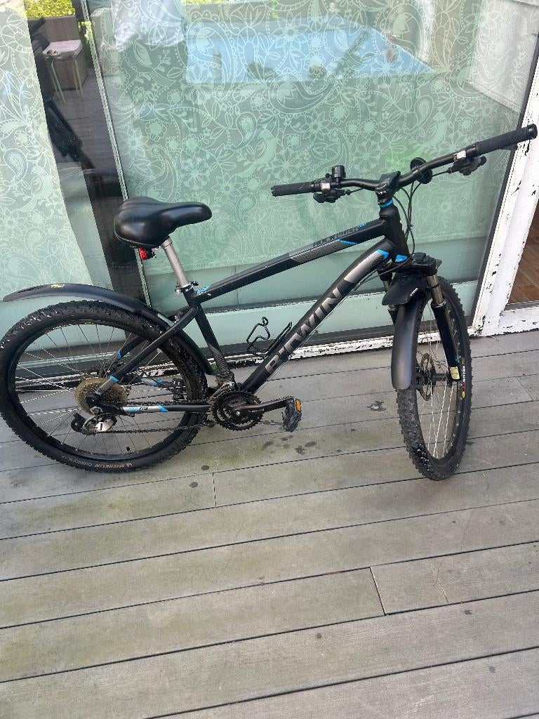 Vélo B’Twin Rockrider 520 – roues 27,5", Vélos & Vélomoteurs, Autres marques, Enlèvement, Hommes, Frein à disque