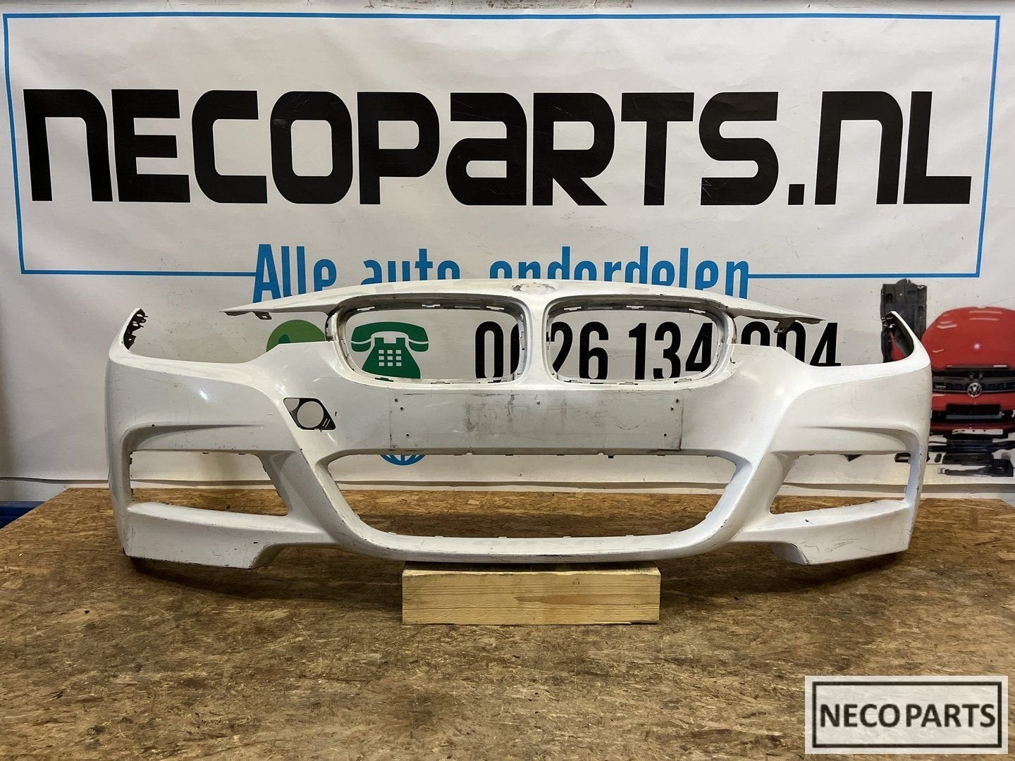 BMW 3 SERIE F30 F31 M PAKKET VOORBUMPER BUMPER ORGINEEL, -, Utilisé, -, Enlèvement ou Envoi