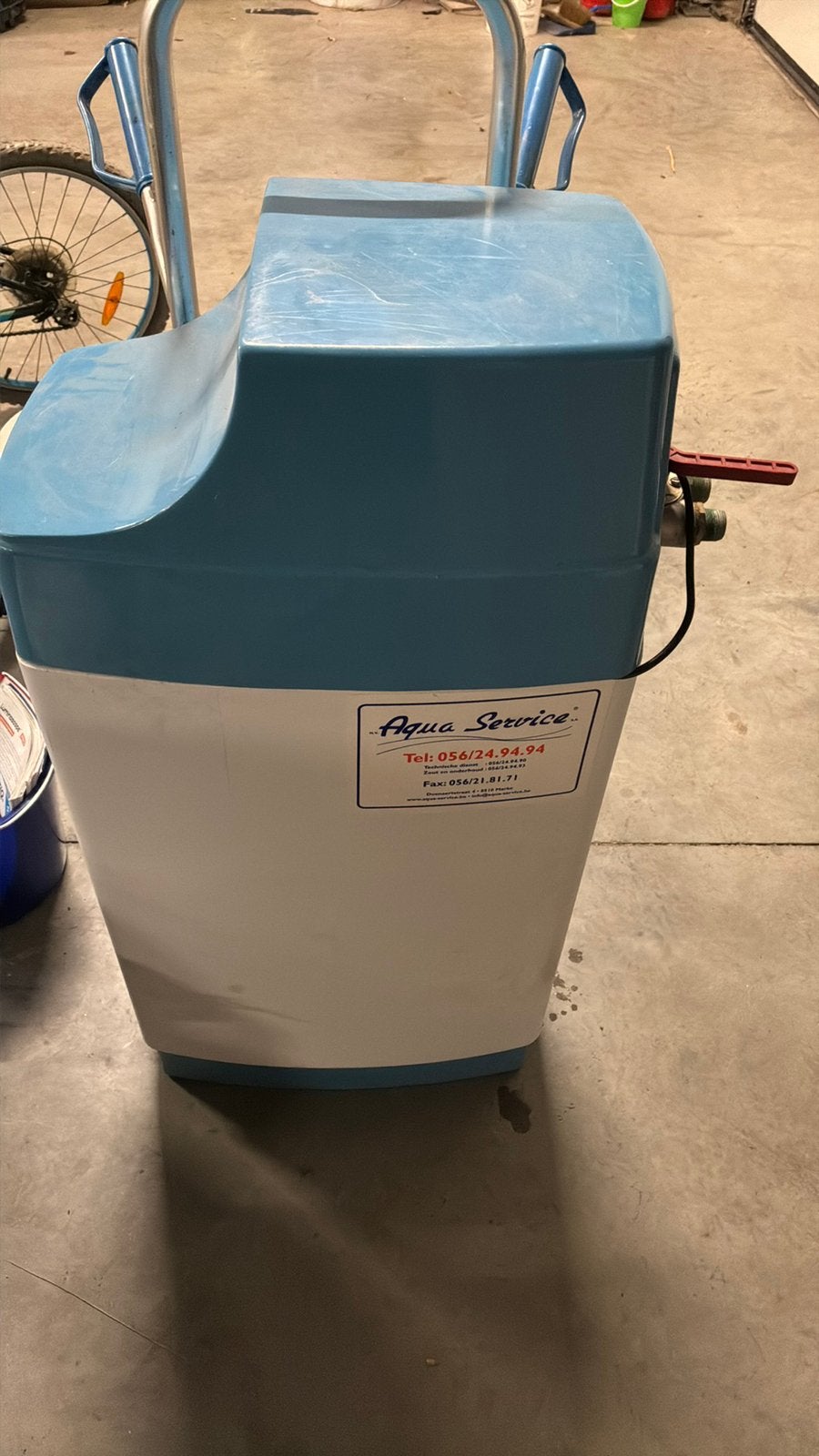 Waterontharder, Enlèvement, Utilisé