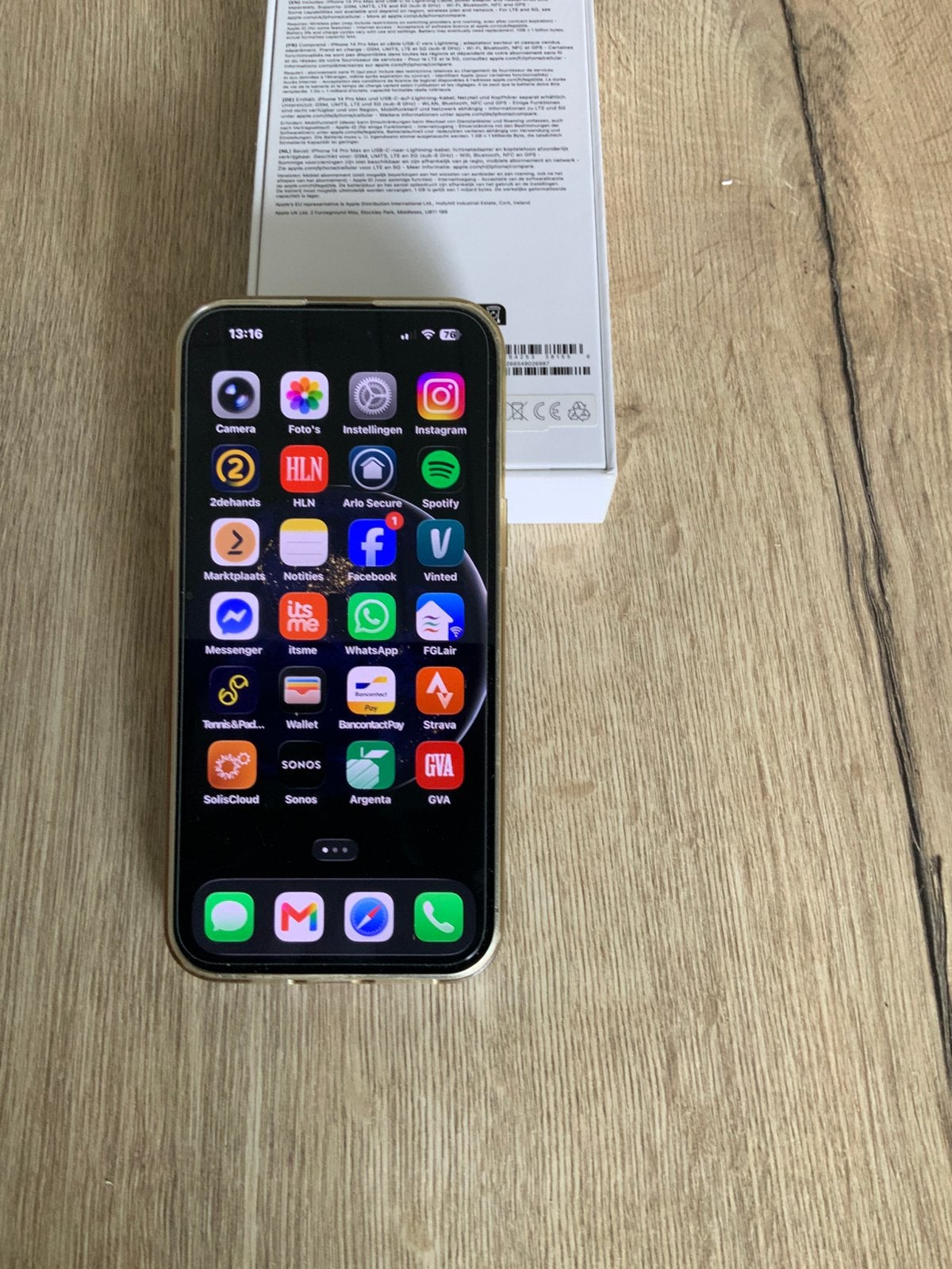 Iphone 14 pro max 256 gb, Télécoms, Enlèvement ou Envoi, Comme neuf, 256 GB, IPhone 14
