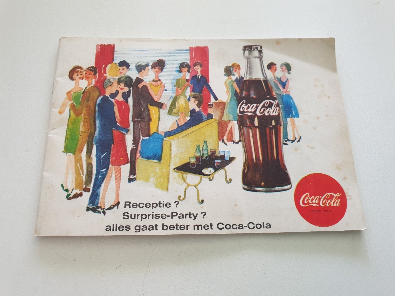 Reclame boekje voor Coca-Cola 32 pagina's, Verzamelen, Ophalen of Verzenden, Zo goed als nieuw