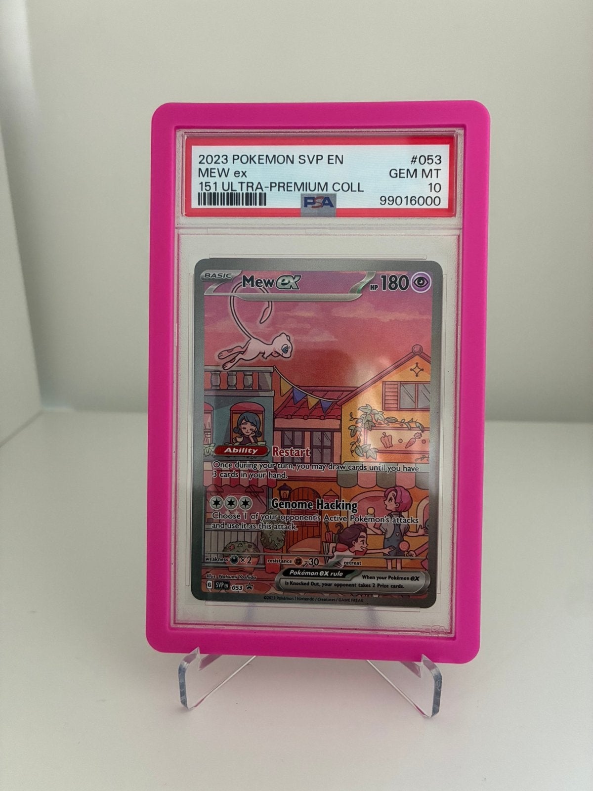 Pokémon Mew Ex SVP 053 PSA10, Enlèvement ou Envoi, Neuf, Cartes en vrac