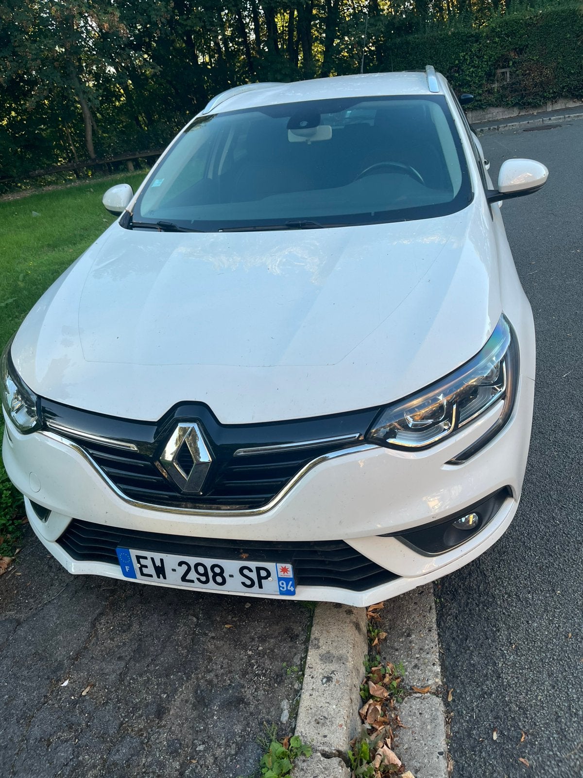 Renault Megan 2018 /110 000 km, Achat, Entreprise, Break, Blanc