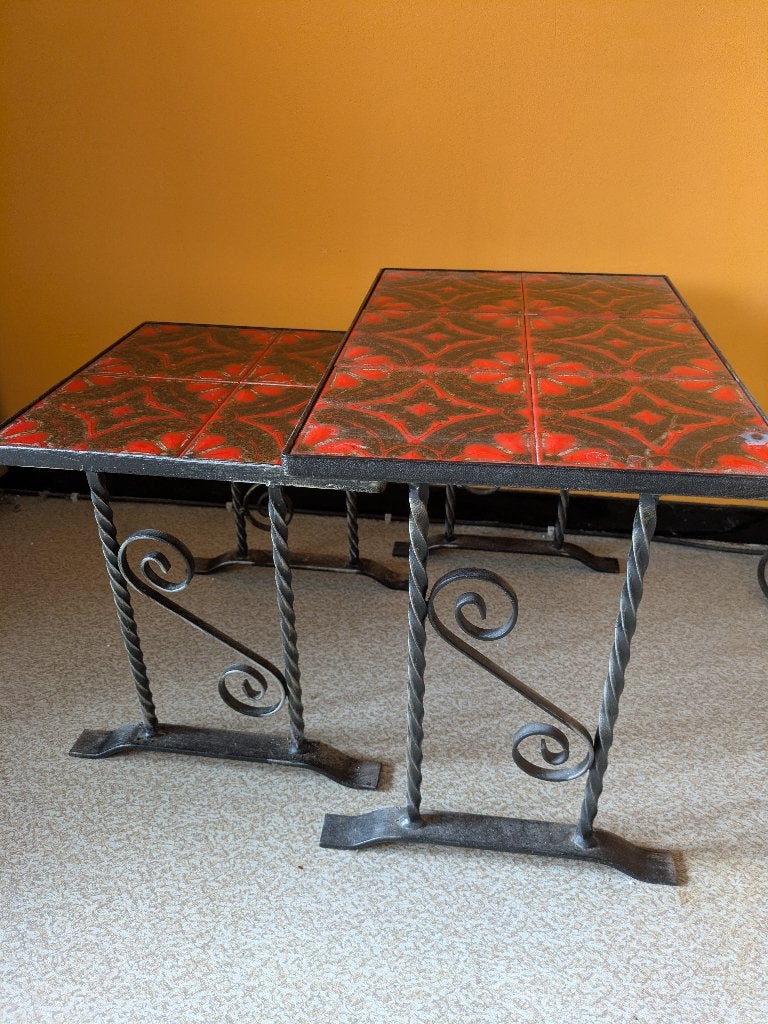 Bijzettafeltjes, Ophalen, Minder dan 55 cm, Gebruikt, Klassiek