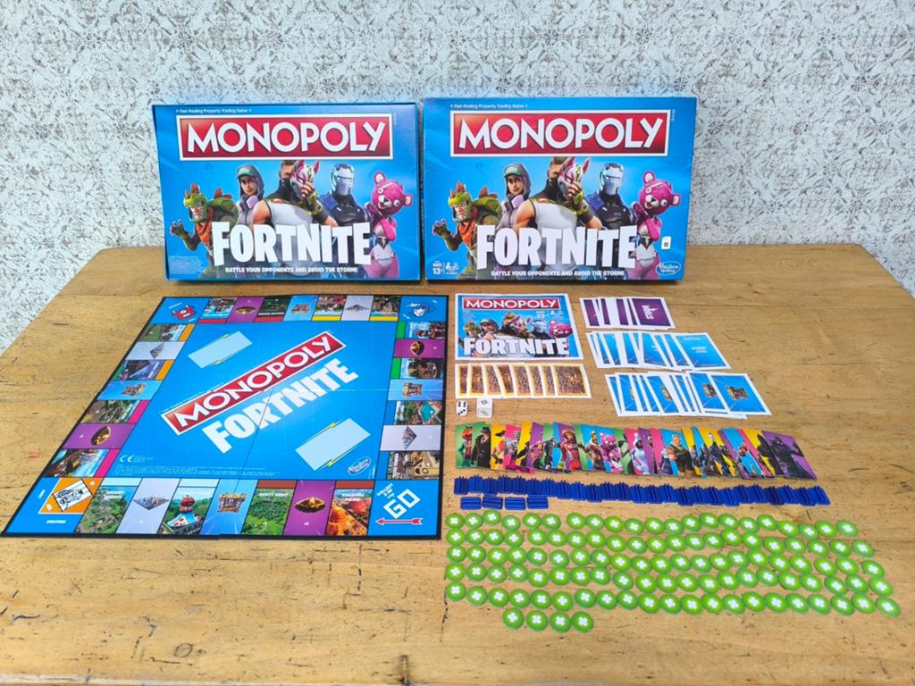 Monopoly Fortnite. (complete), Cinq joueurs ou plus, Enlèvement ou Envoi, Utilisé, Hasbro gaming
