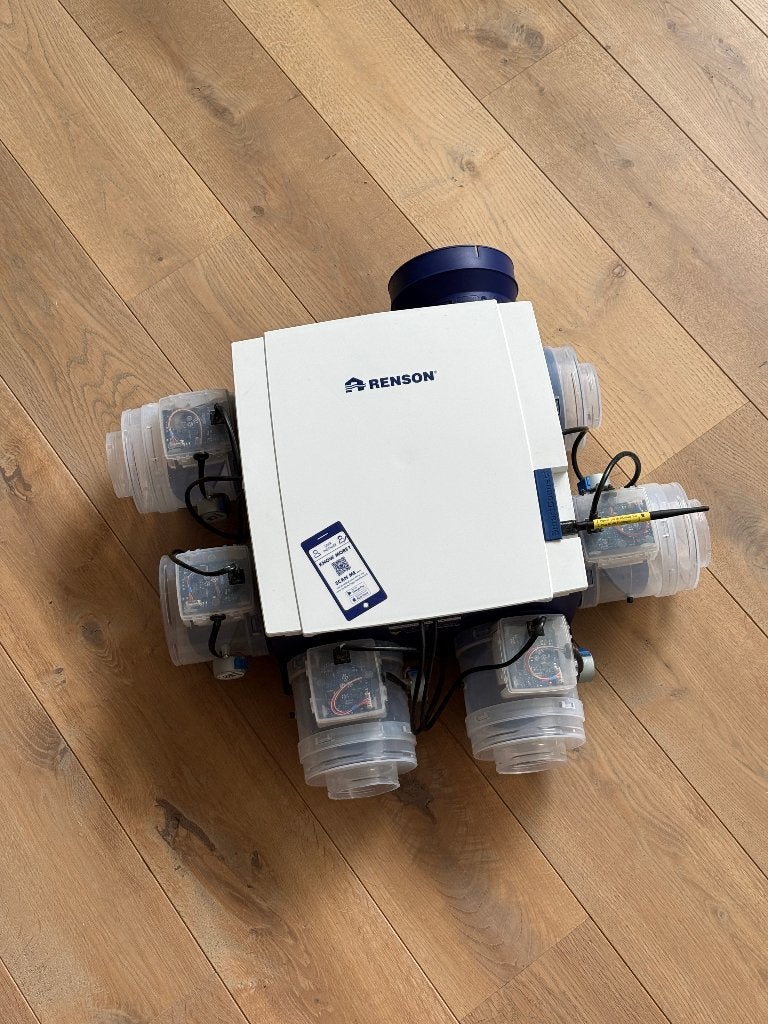 Renson Healthbox 3.0 - Smartzone KIT - incl. 5 regelmodules, Enlèvement, Utilisé, Ventilateur et Extracteur