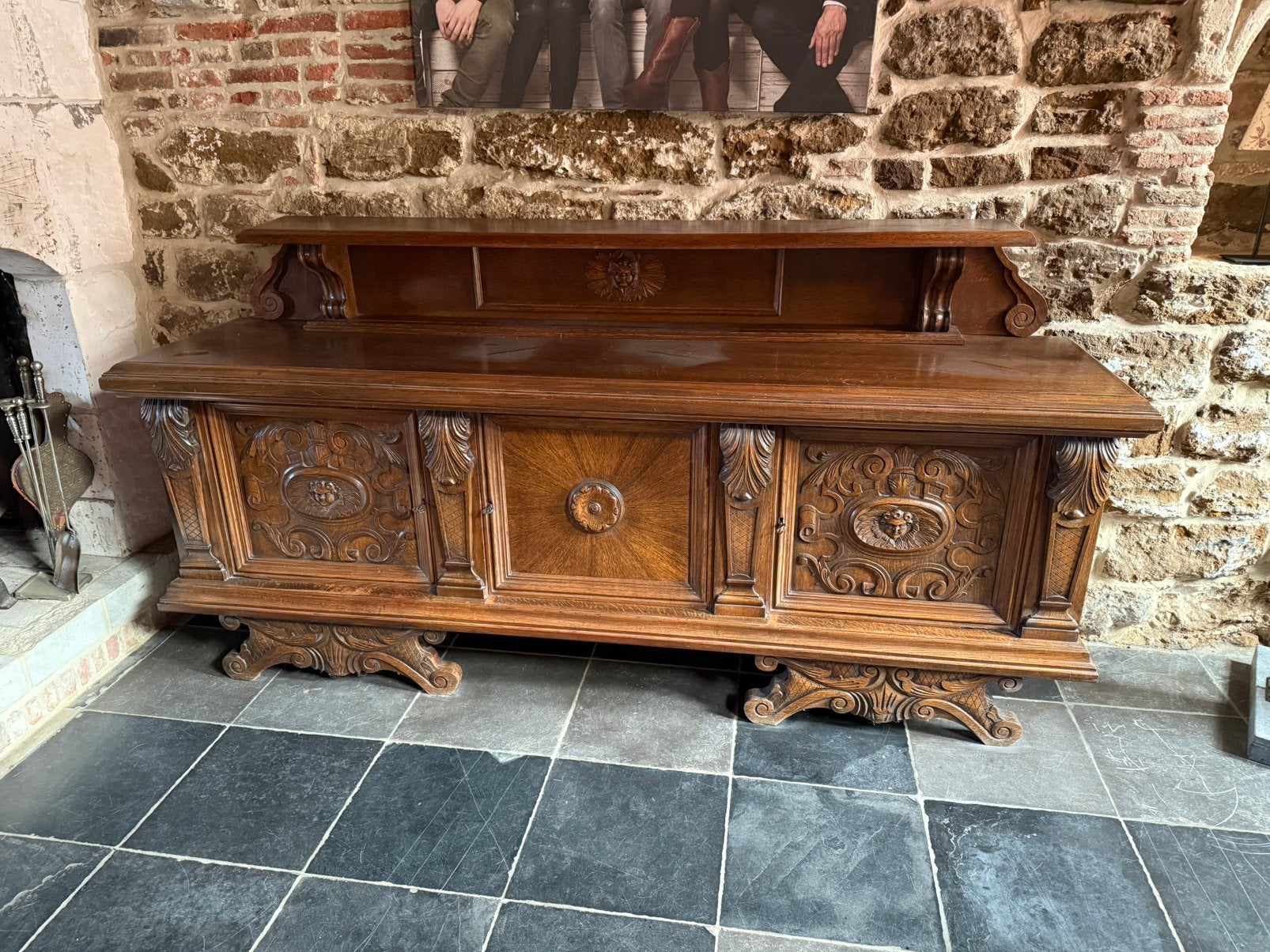 Zeer mooie buffetkast, Ophalen, Gebruikt, Met deur(en), 100 tot 150 cm