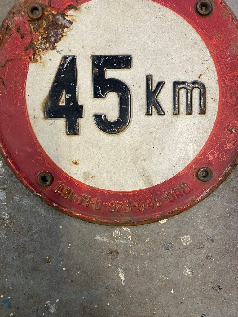 Klein verkeersbord, Ophalen of Verzenden