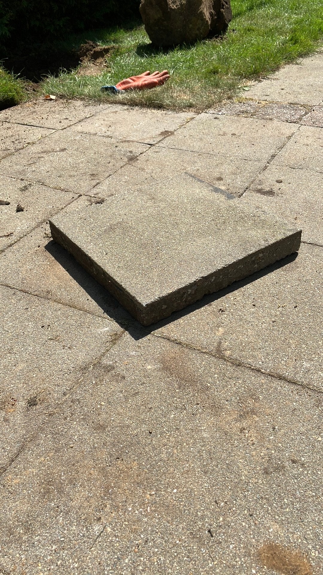 280 Betontegels gratis af te halen, Tuin en Terras, Ophalen, Zo goed als nieuw