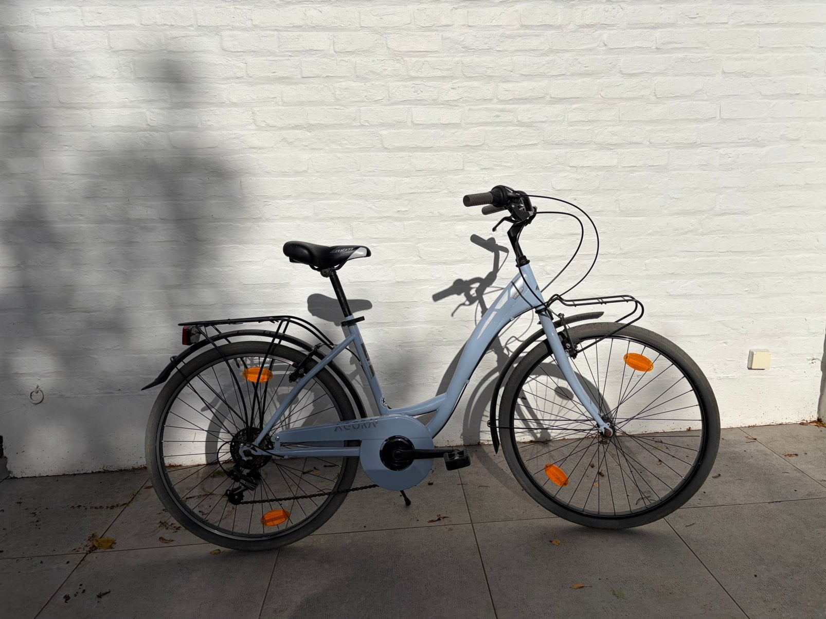 Meisjes fiets - MBM- amper gebruikt- te koop, Fietsen en Brommers, Velgrem, Versnellingen, Zo goed als nieuw, Minder dan 47 cm